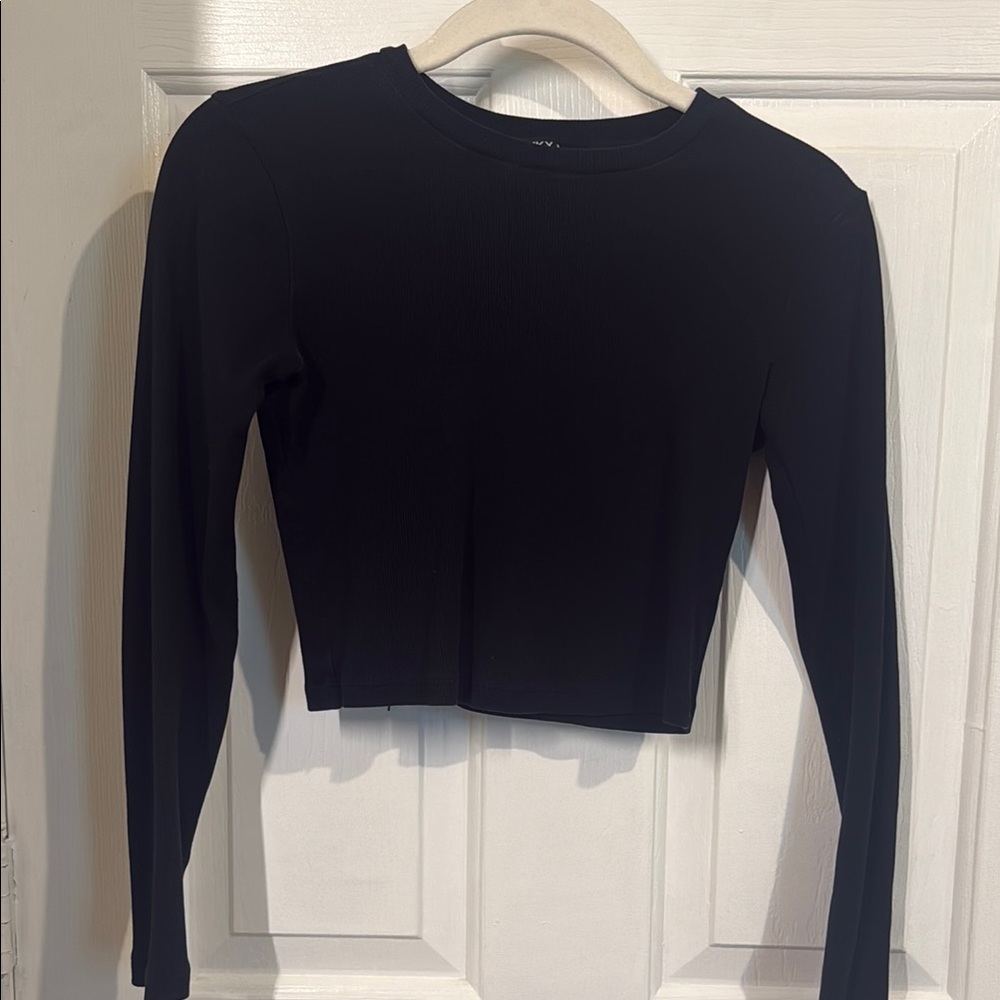 Black Long Sleeve Women's Top